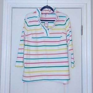 Crown & Ivy 3/4 sleeve cotton top